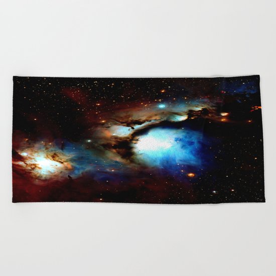 Galaxy Nebula : Messier 78 Beach Towel