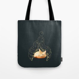 Fennec with Little Prince Tote Bag
