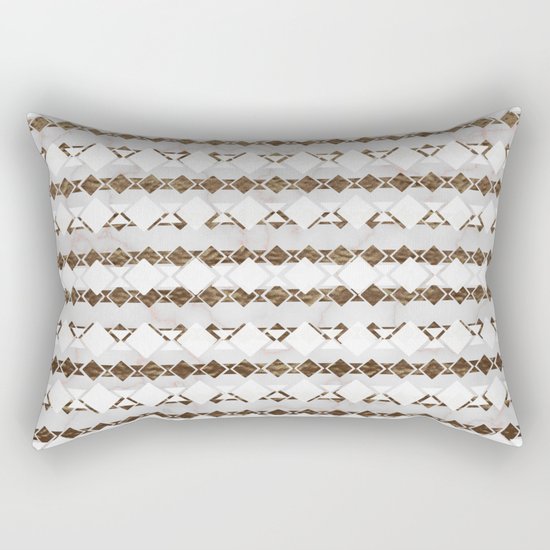 Ethnic Geo Rectangular Pillow