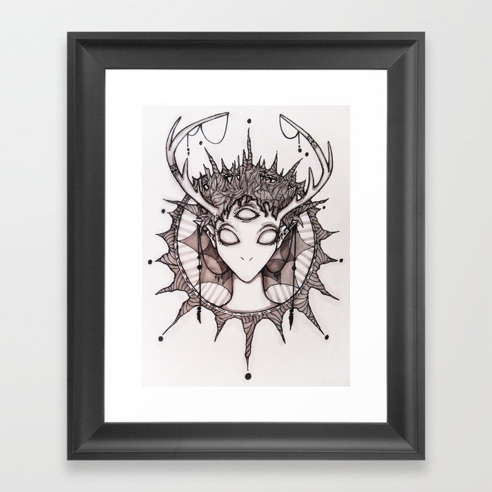 The Soothsayer Framed Art Print