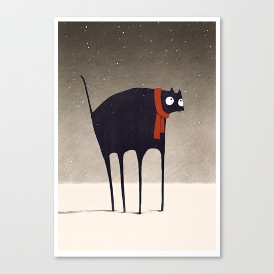 Snowfall Canvas Print