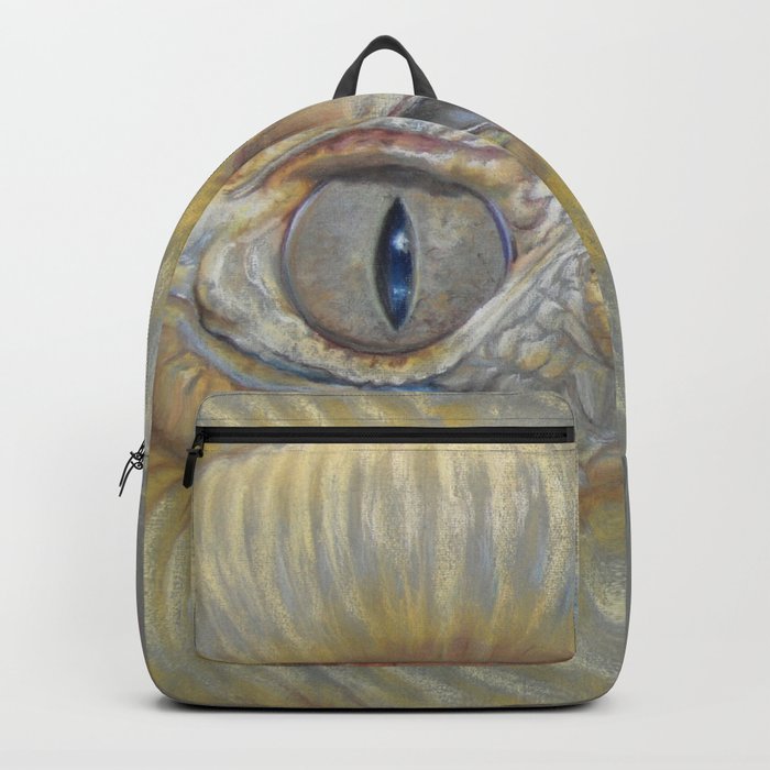 Scary Dragon Eye Weird Reptilian Monster Eye Surreal pastel