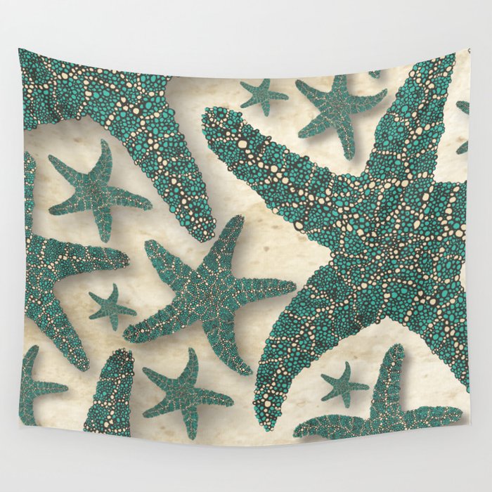 Starfish Society Wall Tapestry