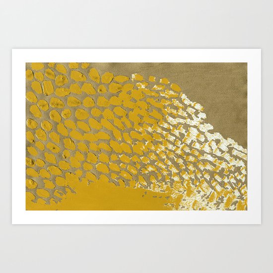 GOLD NO.4 Art Print