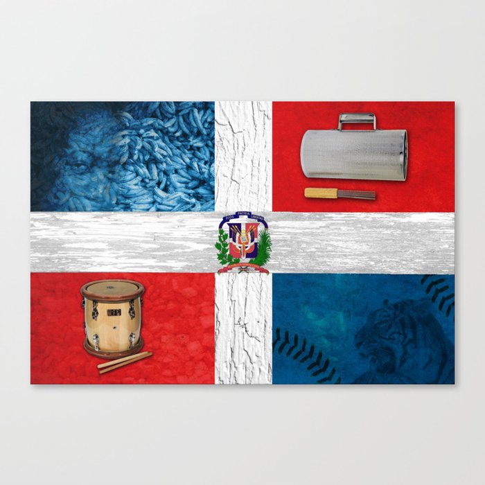 Dominica my Republic Canvas Print
