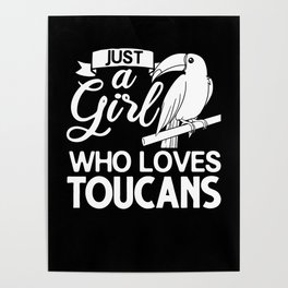 Toucan Bird Animal Tropical Cute Poster
