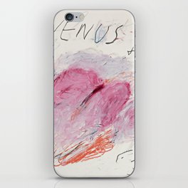 Cy Twombly Venus Adonis iPhone Skin
