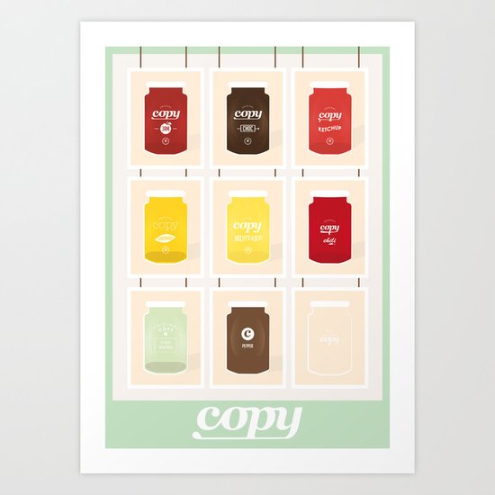 Original Copy Art Print