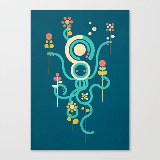 The Gardener Canvas Print