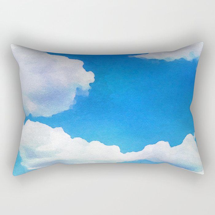 clouds Rectangular Pillow