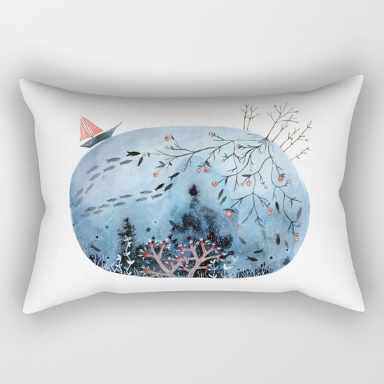 BRIDGES AND BALLOONS Rectangular Pillow