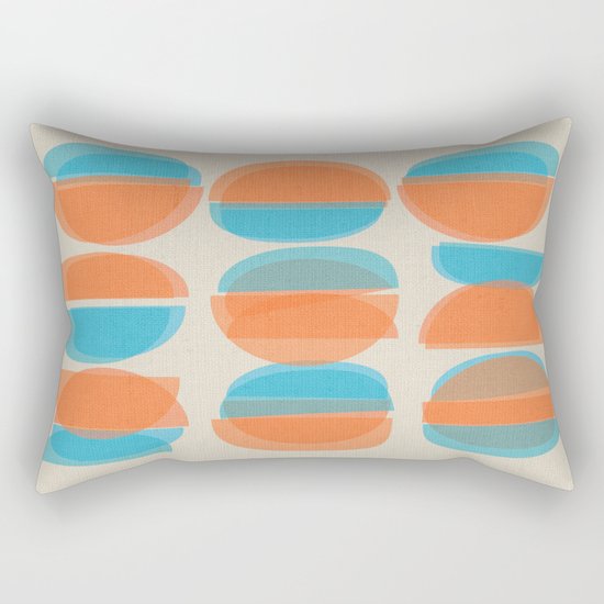 Chinese Bowls Rectangular Pillow