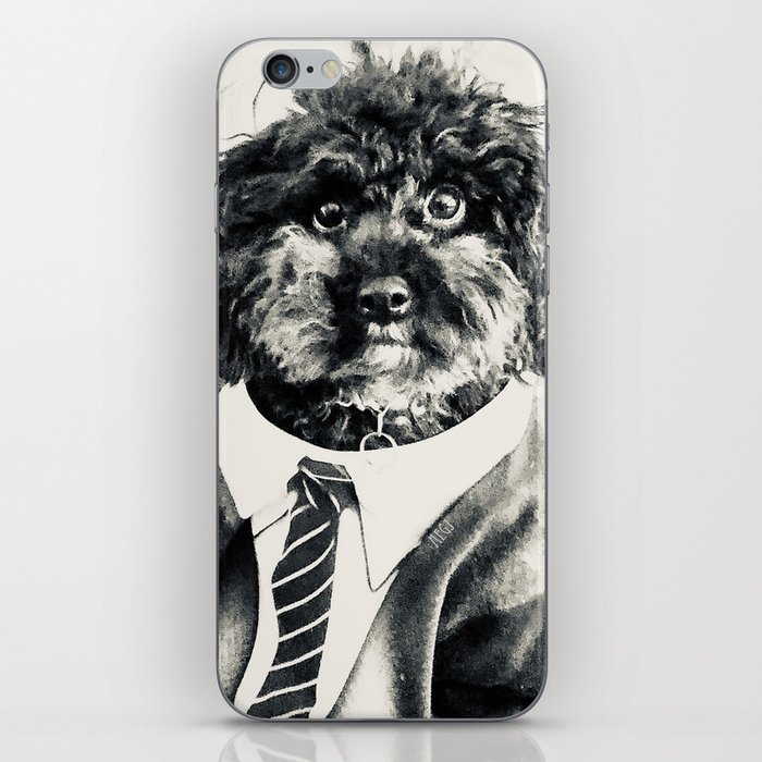 Poodle Boss iPhone Skin