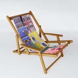 Puerto Rico architecture pattern in spring Sling Chair