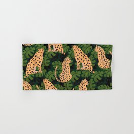Cheetah Pattern Hand & Bath Towel