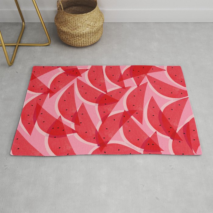Watermelon Rug by Paraschiv Society6