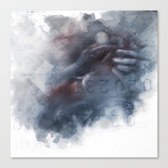 a permanent solution Canvas Print