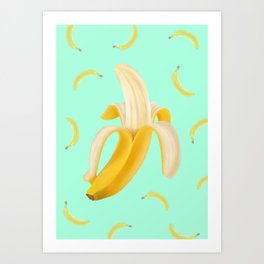 Banana Love Art Print