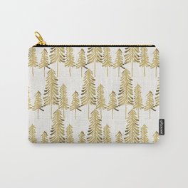 Pine Trees – Gold Palette Carry-All Pouch
