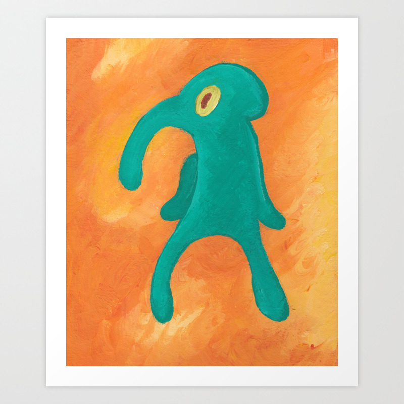 Bold Brash Art Print By Mrsziggy Society6