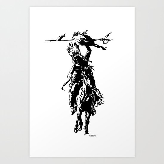 Indian Art Print