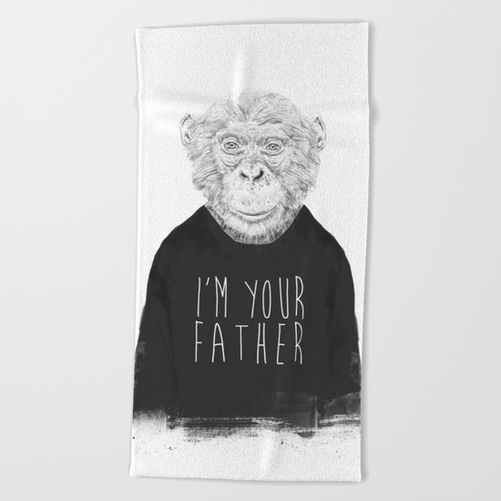 I'm your father Beach Towel