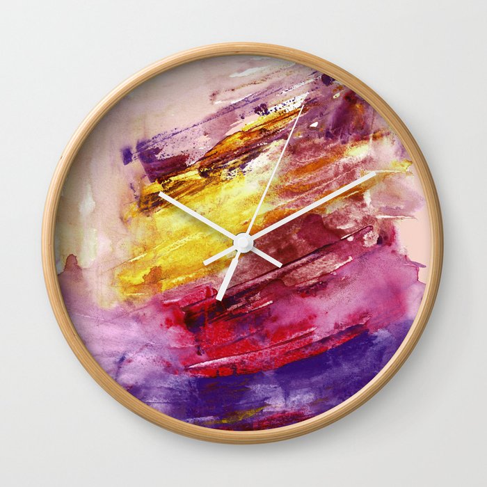 Blushed Wall Clock