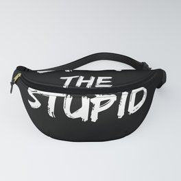 Funny graphics for sarcastic people gift for Christmas Fanny Pack