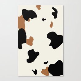 Cowhide Pattern Canvas Print