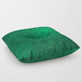 GREEN GRUNGE. Floor Pillow