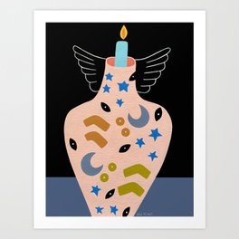 Make a wish Art Print
