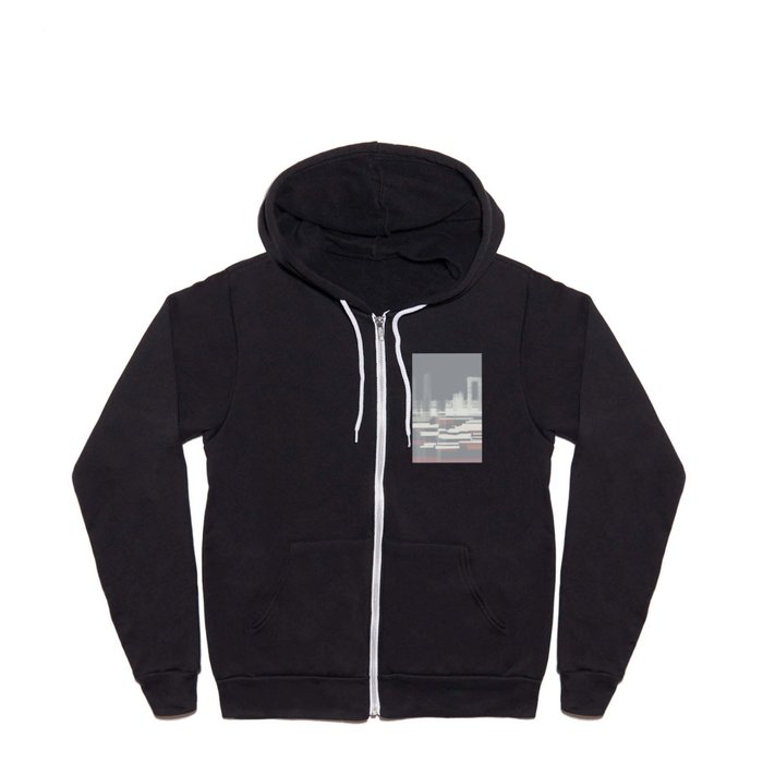 New York Abstraction Full Zip Hoodie