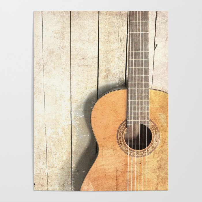 Guitar One Poster