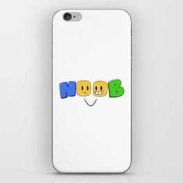 Oof Iphone Skins To Match Your Personal Style Society6 - roblox noob oof gaming noob case skin for samsung galaxy by