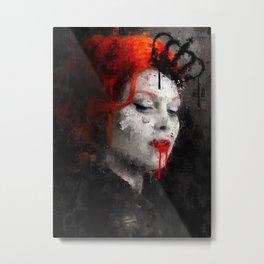 Long Live the Queen Metal Print | Impressionism, Impressionist, Supernatural, Abaddon, Painting, Digital, Spnedit 