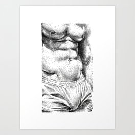 Sweatpants - NOODDOODs Art Print