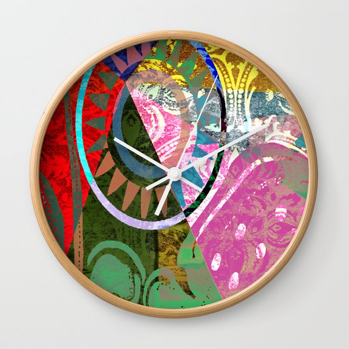 Sun Circle Wall Clock
