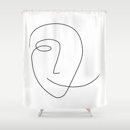 Different Smile Shower Curtain