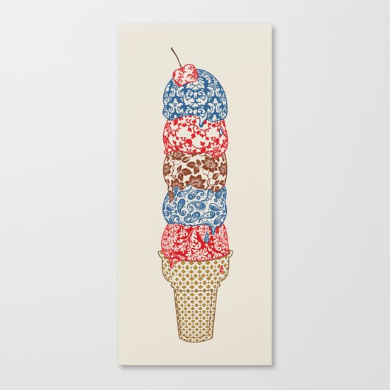 Royale Scoop Canvas Print