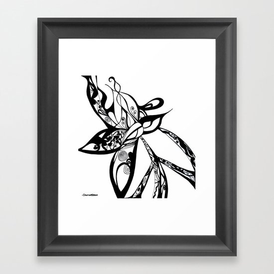 a journey for peace Framed Art Print