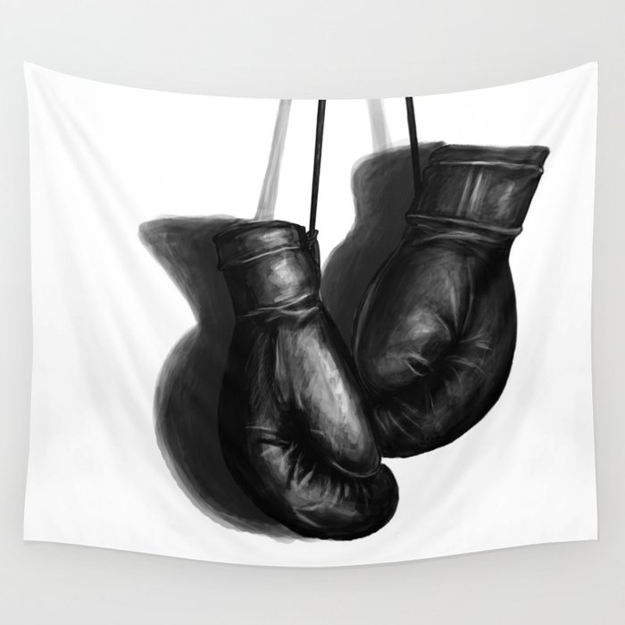 boxing gloves Wall Tapestry