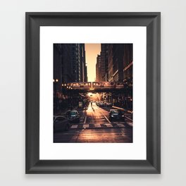 Chicago City Framed Art Print