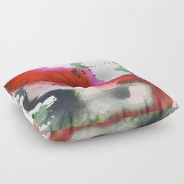 abstract candyclouds N.o 1 Floor Pillow