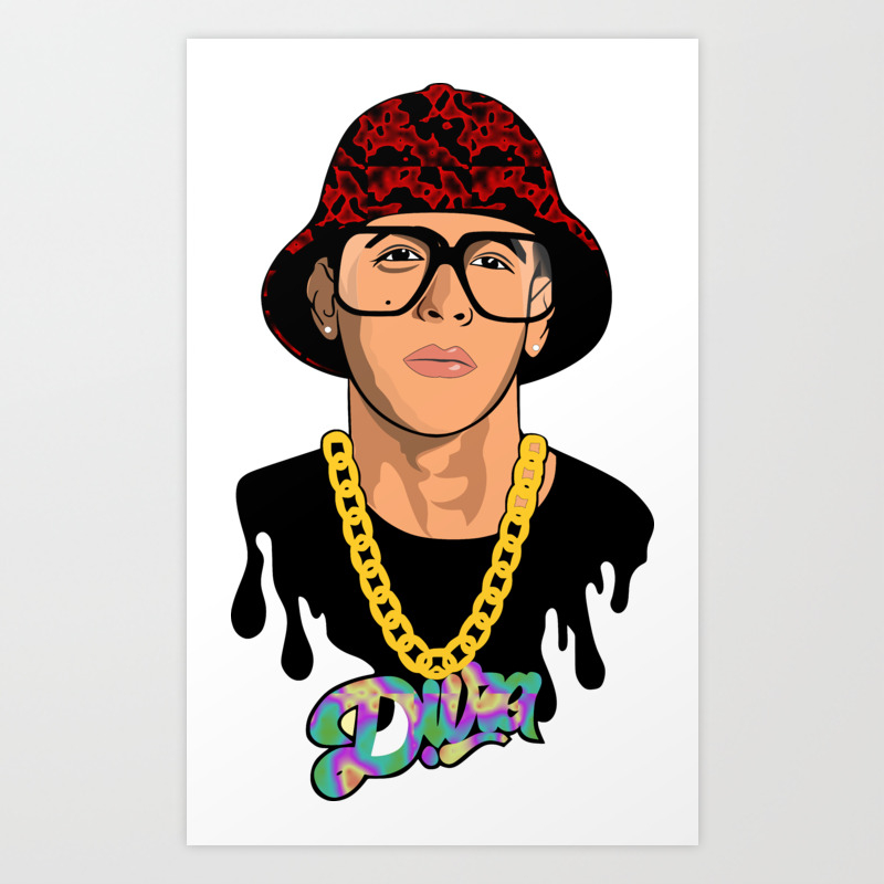 Daddy Yankee Caricature Big Boss Art Print By Caricatoons Society6 Daddy Yankee Caricature Big Boss Art Print By Caricatoons Society6