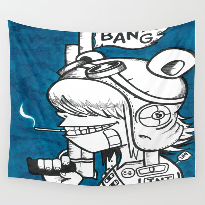 noodle Wall Tapestry