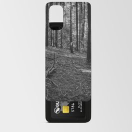 Black and white forest Android Card Case
