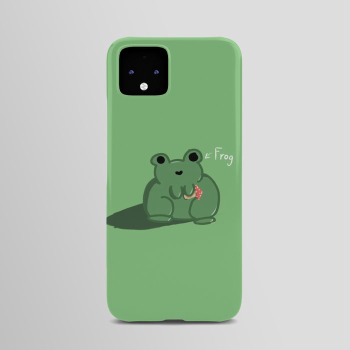 Froggy Phone Case Frog Mushroom Cover for Google Pixel 7A, 6, 7pro