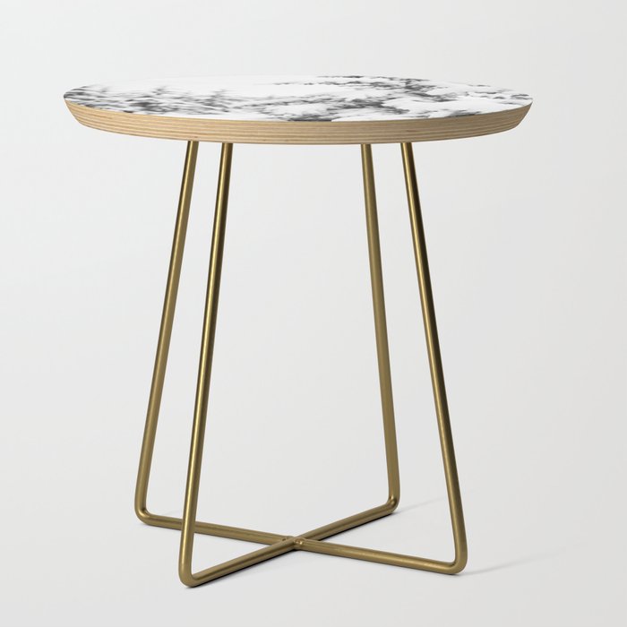 White winter Side Table