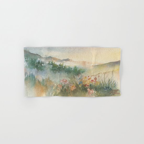 A Foothill Spring Hand & Bath Towel