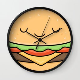 Happy Burger Wall Clock